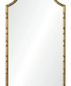 DECOR Celerie Kemble For Mirror Home Aged Gold Leaf Mirror