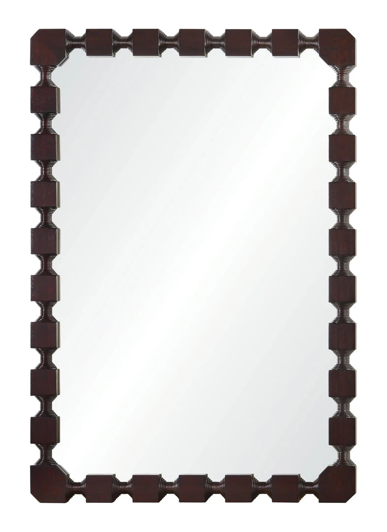 DECOR Celerie Kemble For Mirror Home Dark Mahogany Mirror 3 DECOR Celerie Kemble For Mirror Home Dark Mahogany Mirror