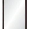 Celerie Kemble For Mirror Home Dark Mahogany & Satin Brass Mirror