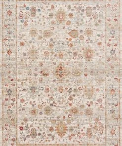 RUGS Loloi Claire Power Loomed Ivory / Multi Rug