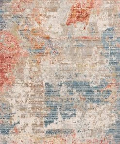 Loloi Claire Power Loomed Grey / Multi Rug