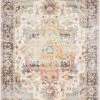 Loloi Clara Power Loomed Ivory / Charcoal Rug 1 Loloi Clara Power Loomed Ivory / Charcoal Rug