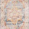 Loloi Clara Power Loomed Sunset / Ivory Rug
