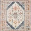 Loloi Clara Power Loomed Pebble / Fiesta Rug
