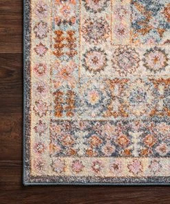 Loloi Clara Power Loomed Pebble / Fiesta Rug