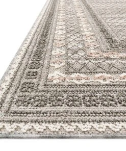 Indoor/Outdoor Rugs Loloi Cole Power Loomed Grey / Multi Rug