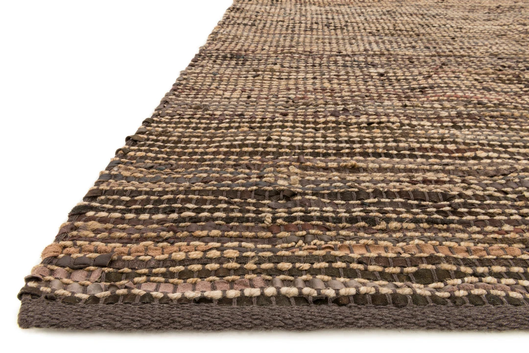 Loloi Edge Hand Woven Brown Rug 4 Loloi Edge Hand Woven Brown Rug