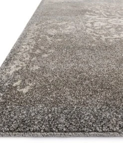 Loloi Emory Power Loomed Charcoal / Ivory Rug RUGS