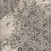 Loloi Emory Power Loomed Ivory / Charcoal Rug