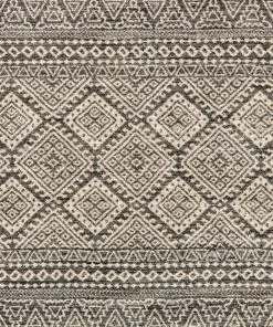 Loloi Emory Power Loomed Graphite / Ivory Rug RUGS