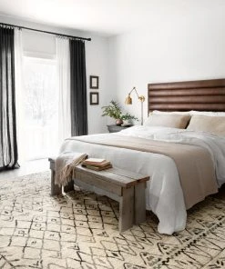 Loloi Emory Power Loomed Heather Gray / Black Rug