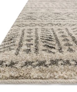Loloi Emory Power Loomed Stone / Graphite Rug RUGS