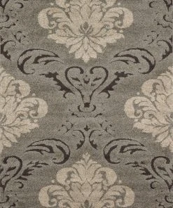 Loloi Enchant Power Loomed Smoke / Beige Rug RUGS