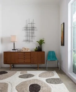 Loloi Enchant Power Loomed Ivory / Multi Rug