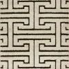 Loloi Enchant Power Loomed Ivory / Dark Brown Rug