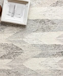 RUGS Loloi Evelina Hand Woven Pewter / Silver Rug