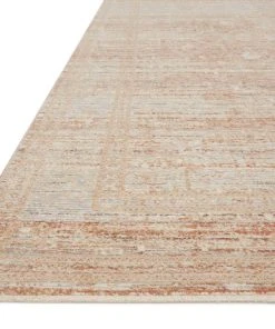 Loloi Faye Power Loomed Terracotta / Sky Rug