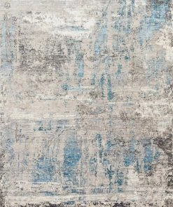 Loloi Franca Power Loomed Grey / Ocean Rug