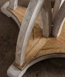 Uttermost Ranen Aged White Side Table Side & End Tables