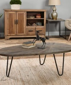 Uttermost Leveni Wooden Coffee Table LIVING ROOM