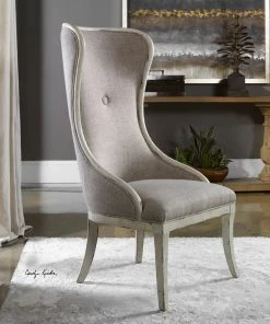 Uttermost Selam Aged Wing Chair LIVING ROOM