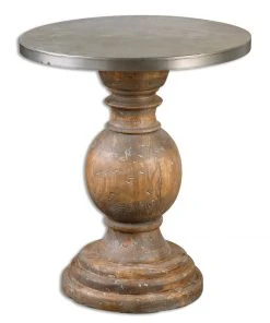Uttermost Blythe Wooden SideTable