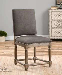 Uttermost Laurens Gray Accent Chair DINING ROOM