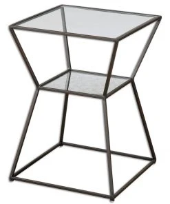 Uttermost Auryon Iron Accent Table LIVING ROOM