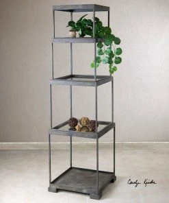 Uttermost Friedman Metal Etagere LIVING ROOM
