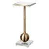 LIVING ROOM Uttermost Laton Mirrored Accent Table