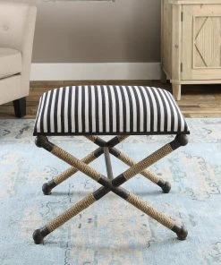 LIVING ROOM Uttermost Braddock Small Bench 9 LIVING ROOM Uttermost Braddock Small Bench