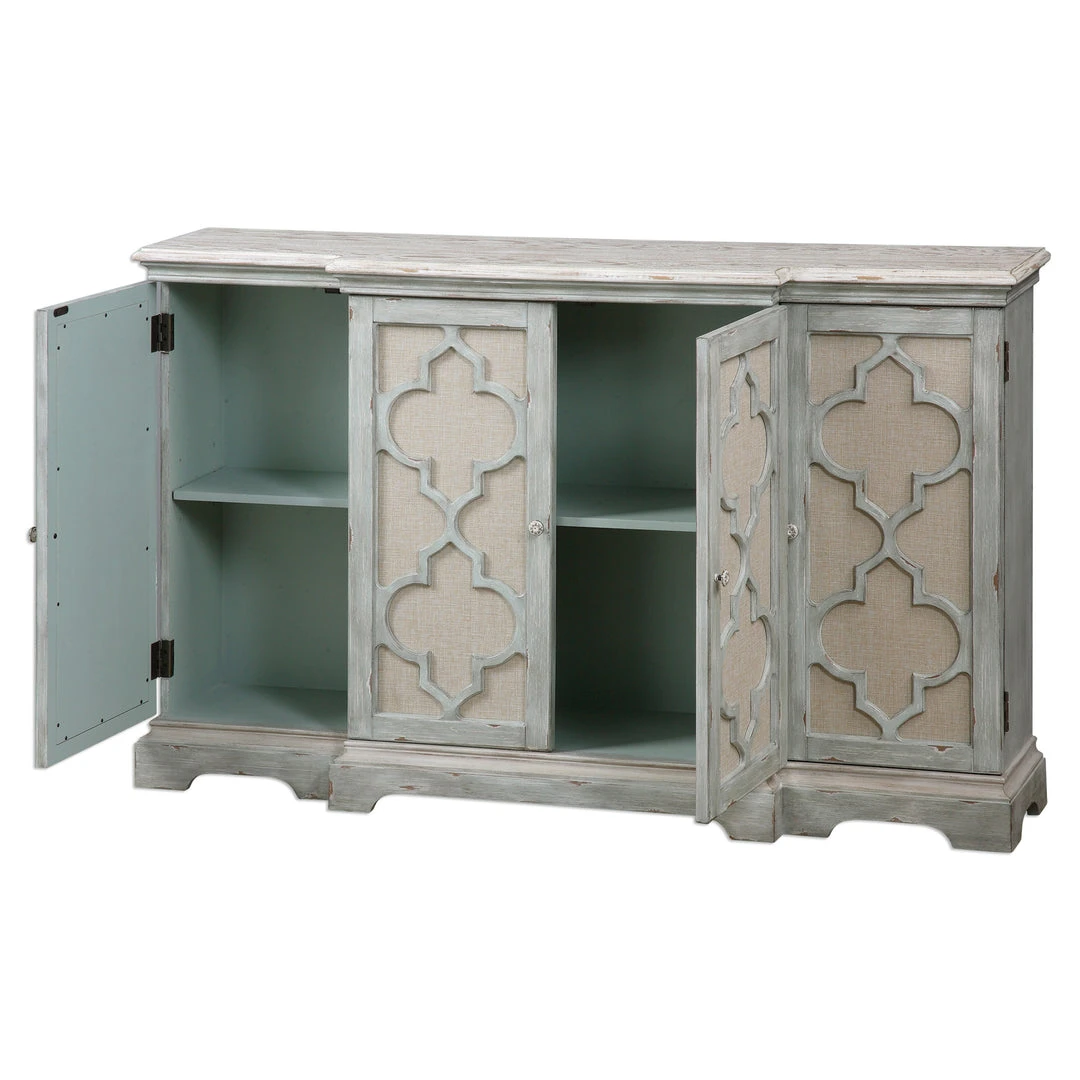 Uttermost Sophie 4 Door Grey Cabinet Chests & Cabinets 7 Uttermost Sophie 4 Door Grey Cabinet Chests & Cabinets