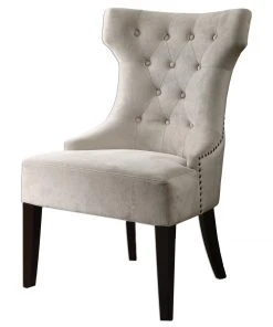 Uttermost Arlette Tufted Wing Chair