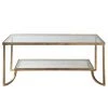 Uttermost Katina Gold Leaf Coffee Table LIVING ROOM