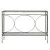 Uttermost Luano Silver Console Table 2 Uttermost Luano Silver Console Table