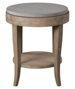 Uttermost Deka Round Side Table Side & End Tables