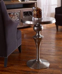 Uttermost Noland Aluminum Accent Table