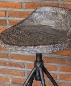 Uttermost Kairu Wooden Bar Stool Bar & Counter Stools