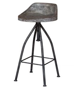 Uttermost Kairu Wooden Bar Stool Bar & Counter Stools
