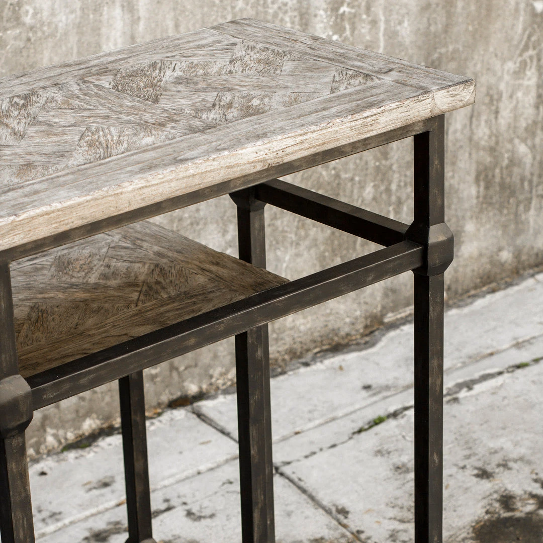 Uttermost Tameron Bistro Set S/3 Bar & Counter Stools 9 Uttermost Tameron Bistro Set S/3 Bar & Counter Stools