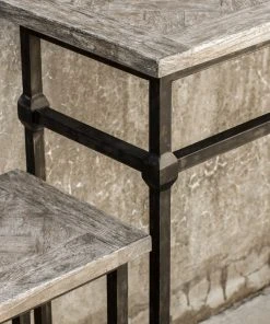 Uttermost Tameron Bistro Set S/3 Bar & Counter Stools 14 Uttermost Tameron Bistro Set S/3 Bar & Counter Stools