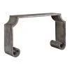 LIVING ROOM Uttermost Agathon Stone Gray Console Table
