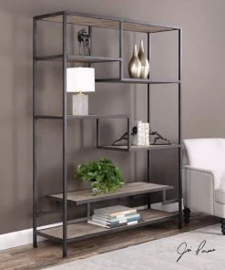 Uttermost Sherwin Industrial Etagere LIVING ROOM 10 Uttermost Sherwin Industrial Etagere LIVING ROOM
