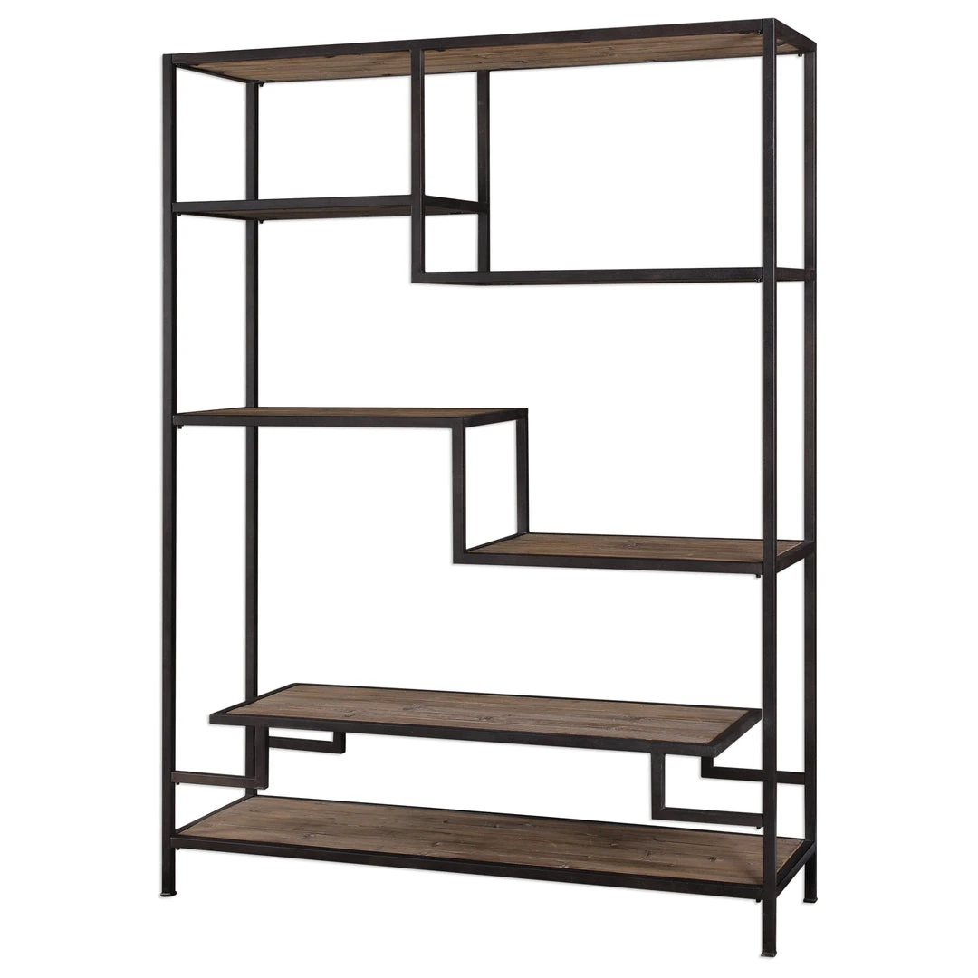Uttermost Sherwin Industrial Etagere LIVING ROOM 7 Uttermost Sherwin Industrial Etagere LIVING ROOM