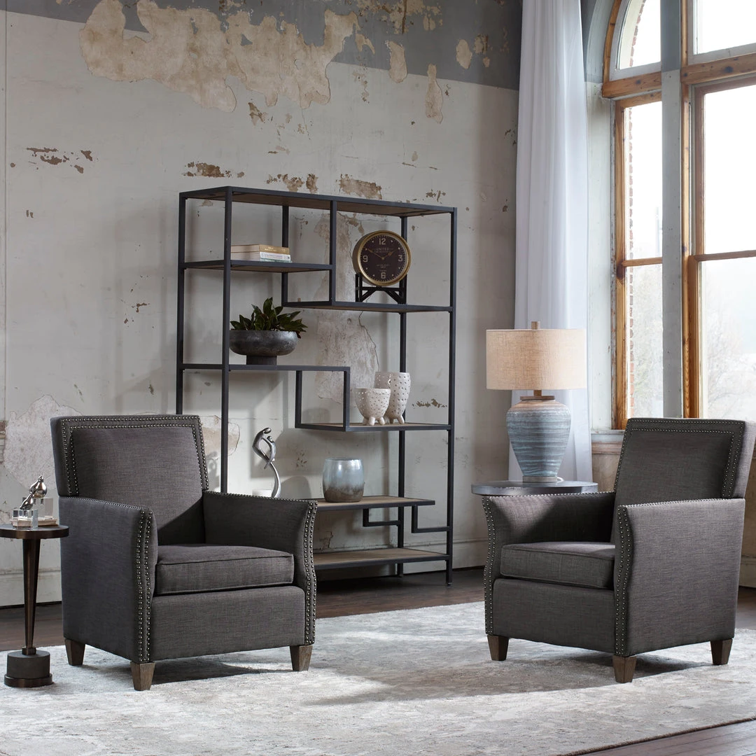 Uttermost Sherwin Industrial Etagere LIVING ROOM 4 Uttermost Sherwin Industrial Etagere LIVING ROOM