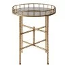LIVING ROOM Uttermost Tilly Bright Gold Accent Table