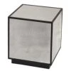 LIVING ROOM Uttermost Matty Mirrored Cube Table