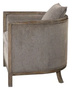 Uttermost Viaggio Gray Chenille Accent Chair 13 Uttermost Viaggio Gray Chenille Accent Chair