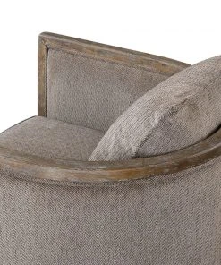 Uttermost Viaggio Gray Chenille Accent Chair 16 Uttermost Viaggio Gray Chenille Accent Chair