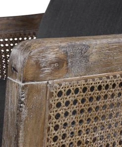 LIVING ROOM Uttermost Encore Dark Gray Armchair